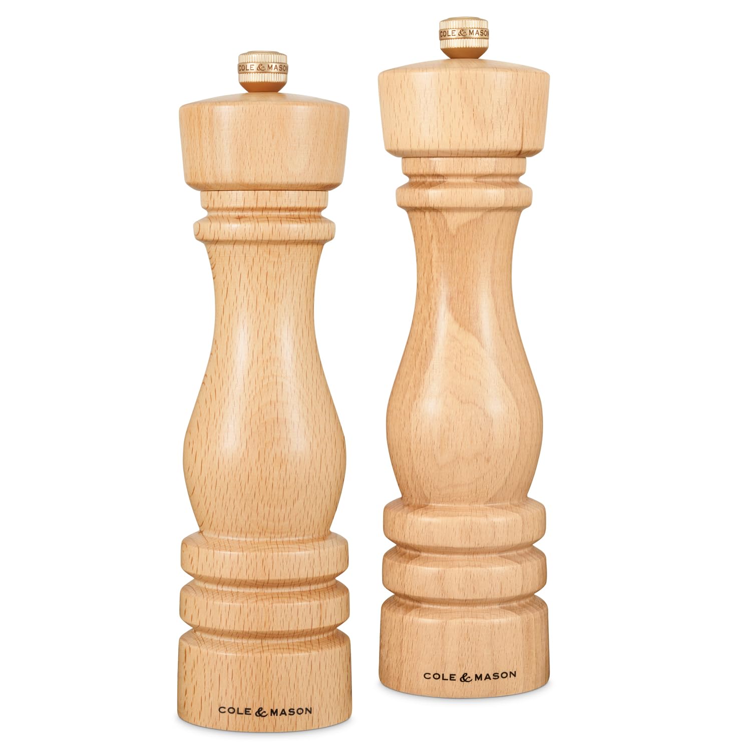 Cole & Mason London 220mm Natural Beech Gift Set