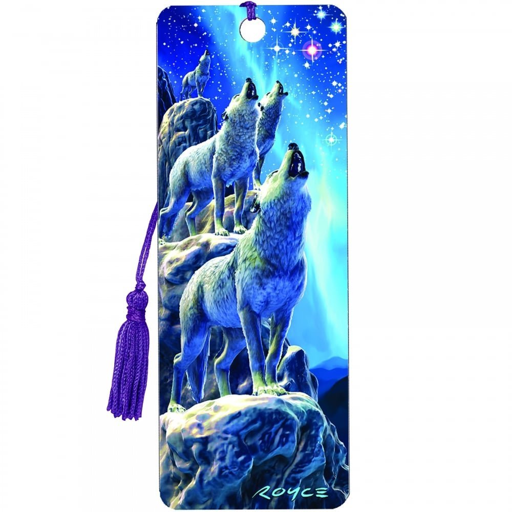 3D Royce Wolf Bookmark- by (Northern Choir)