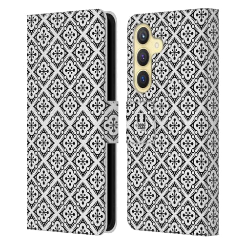 Carcasa de Cuero Galaxy S24 5G Evite Arañazos con Funda Libro Copos