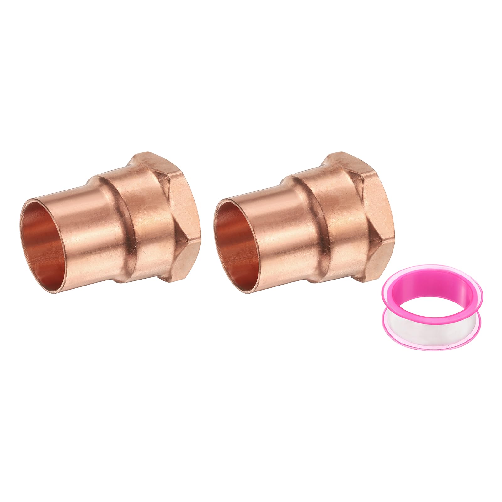 Raccord cuivre 22mm ID x 3/4 G PATIKIL pour tuyau de climatisation