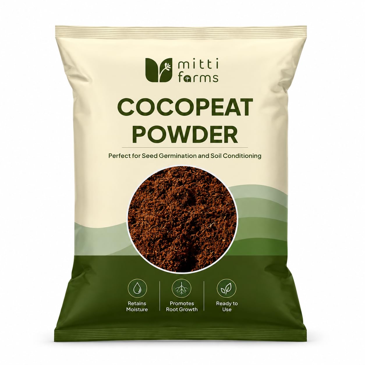Cocopeat Powder for Plants & Gardening | Coco Peat Soil Conditioner for Potting Mix, Seed Starting, Indoor & Outdoor Plants, Home Garden, Grow Bags & Pots | 4.5 kg-image-46