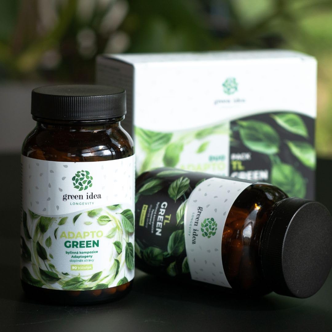 Green idea LONGEVITY TL GREEN Kapseln 90 Stück – Longevity Komplex mit Grüntee Extrakt, Astragalus, Resveratrol, Rhodiola, Selen, Zink, Vitamin D3 & B-Komplex – veganes Nahrungsergänzungsmittel