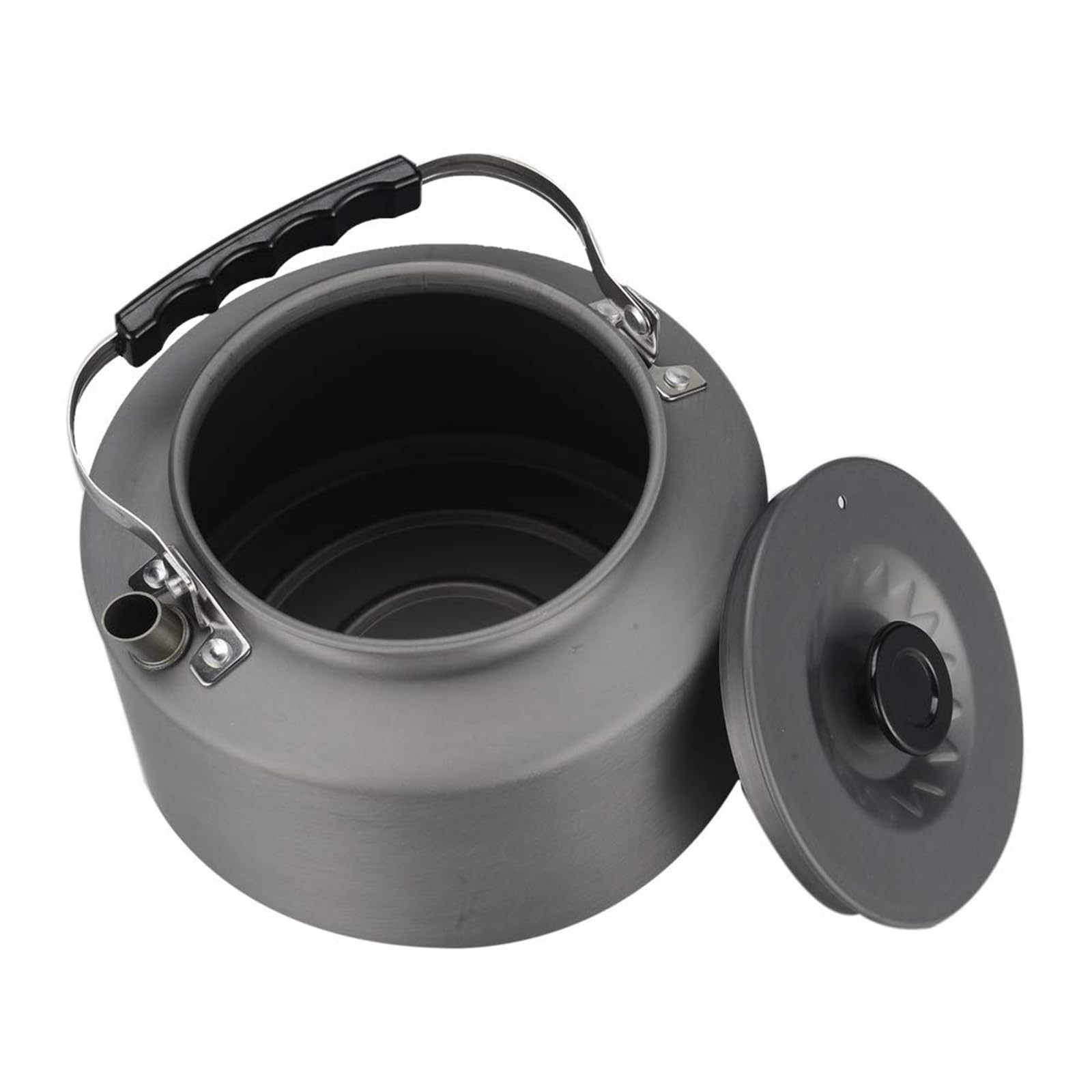 Bulin Grande bouilloire de camping 1,6 l - Théière de camping - Théière portable - Pour la randonnée et le camping - 1,52 l