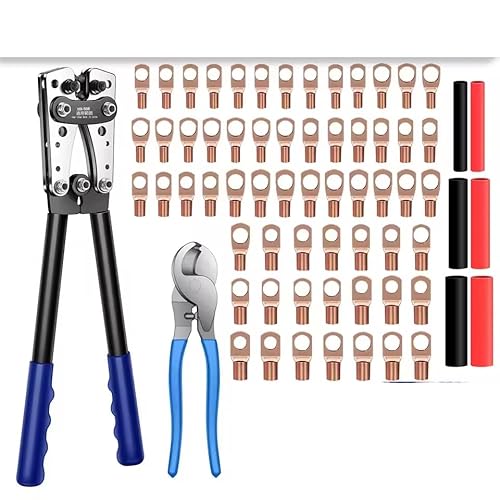 zmart HX-50B 6-50mm2 �o�b�e���[ �P�[�u�� ���O �����H�� AWG 10-1/0 �w�r�[�f���[�e�B�[ ���C�����O�`���[�u �^�[�~�i���N�����p�[ �Z�p �����H�� �v���C���[