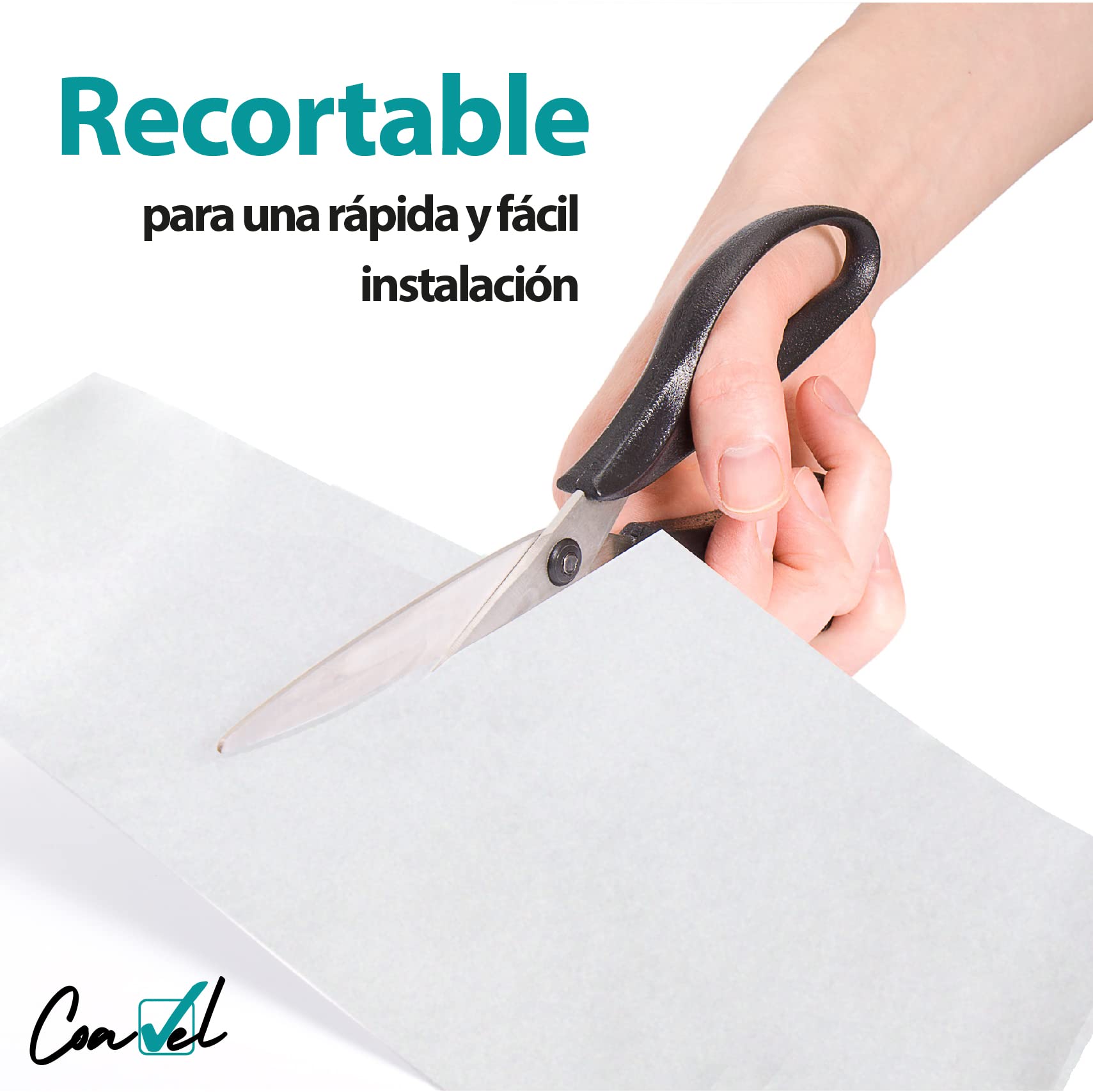 6 Filtros universales antigrasa, de papel, 1 mm de espesor, adaptables a cualquier campana extractora de cocina 45 x 60 cm. — view 7