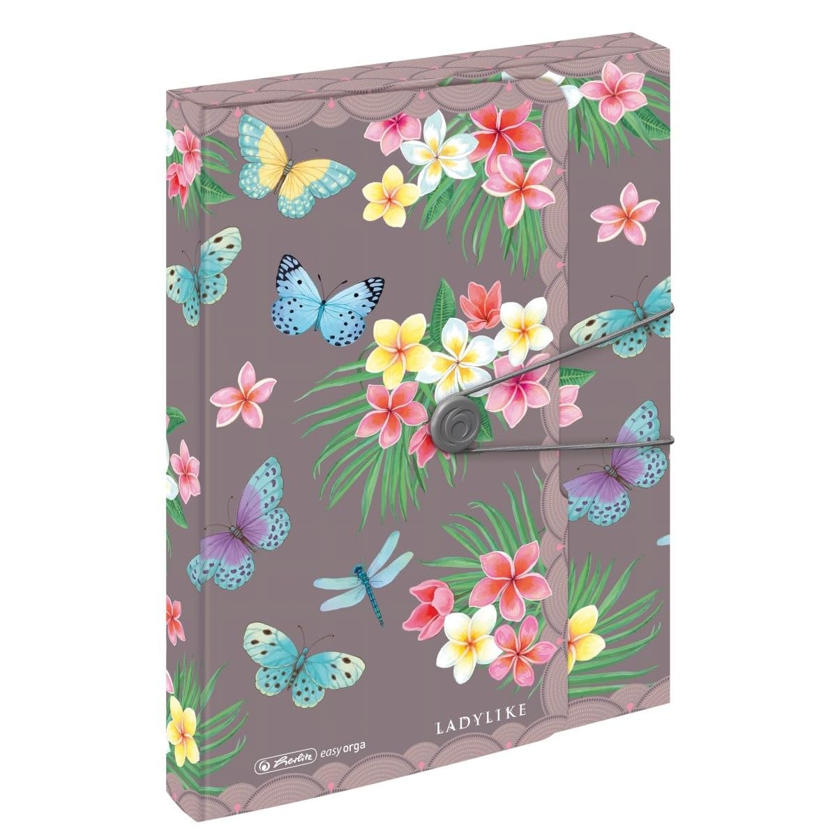 Herlitz Ladylike Butterflies A4 PP Collection Box