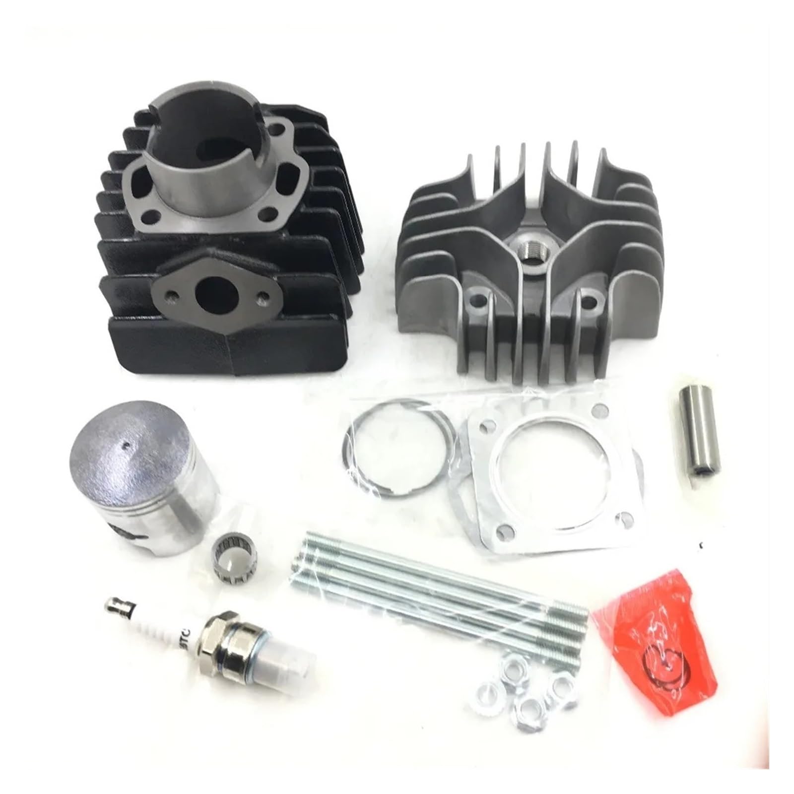 Pieza DE Recambio Kit de Junta de Anillo de pistón de Cilindro 11210-04012-0F0 11111-04001 12110-43000 Compatible con Quadrunner LT50 1984-1987