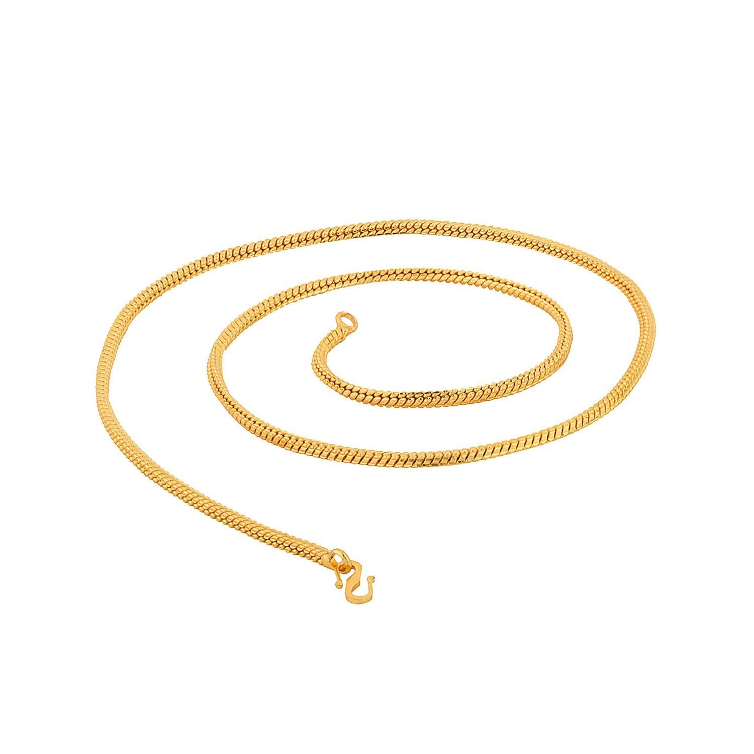 Soni JewelleryThick and Heavy 19 grams 26 inches Long Everyday Wear Gold-plated Plated Brass Chain (B0C3RM5S8P) Amazon Price History, Amazon Price Tracker