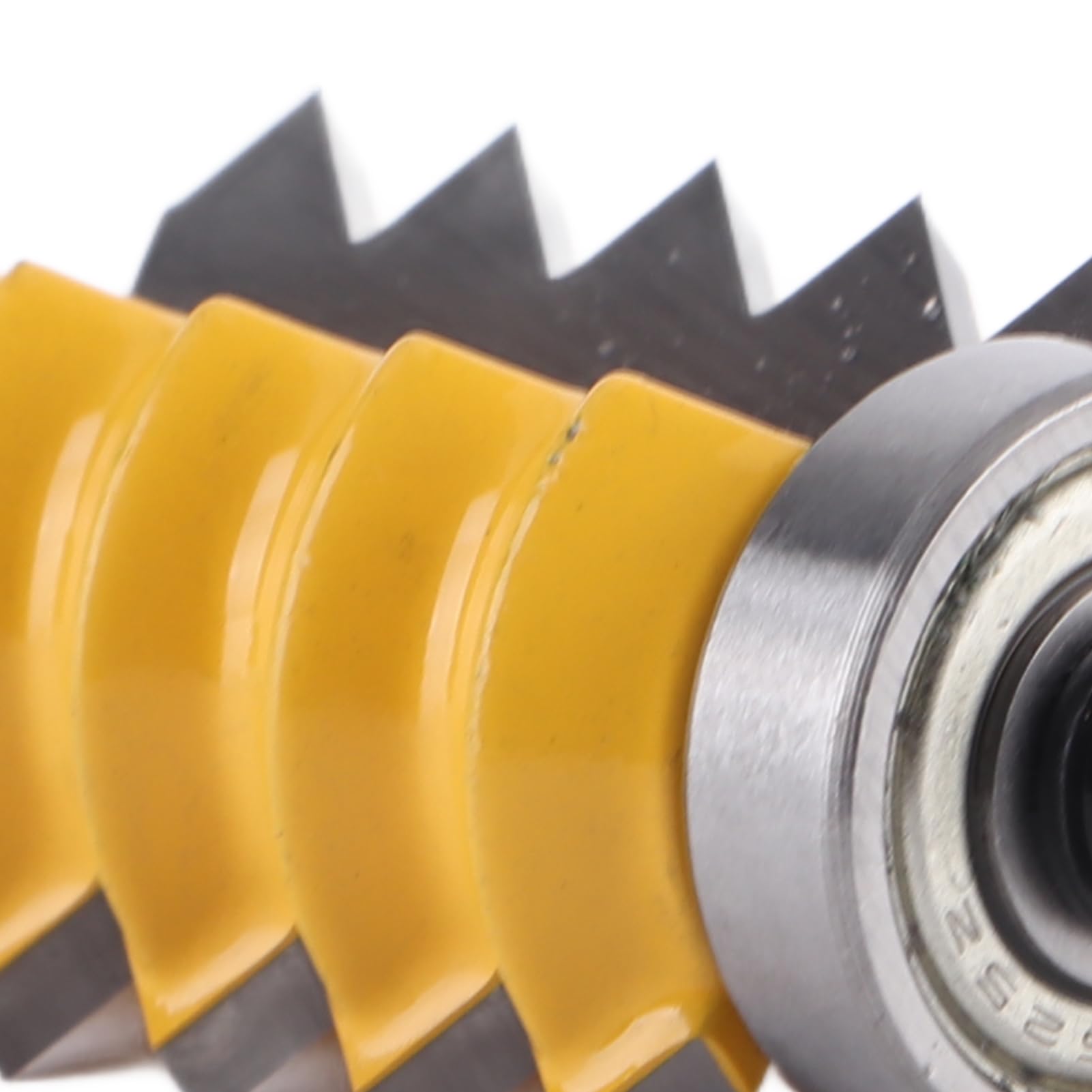 lvifloae Finger Joint Router Bit Glue Milling Cutter Device 45# Steel V Tenoning Machine 8mm Shank Finger Joint Router Bit (8*30mm)