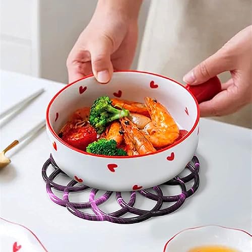 Miniatura 7 de Moldes de resina para posavasos de 2 piezas, moldes de silicona grandes con diseño 3D Mandala Flower Geode, moldes epoxi, alfombrillas de silicona