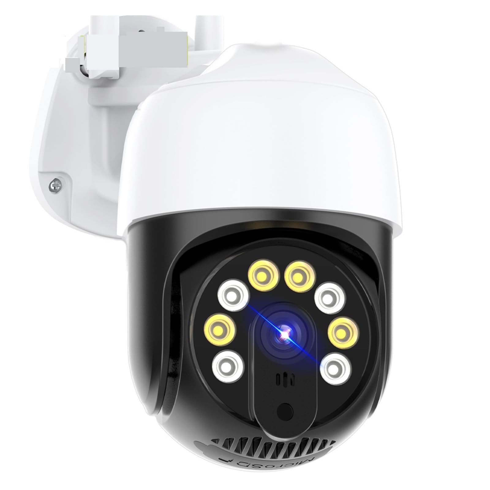CVFRDD 4K 8MP IP Camera 5MP Outdoor Speed Dome Camera Auto Tracking Security PTZ Cam Home Wireless CCTV Surveillance Monitor(8MP Add 64G)