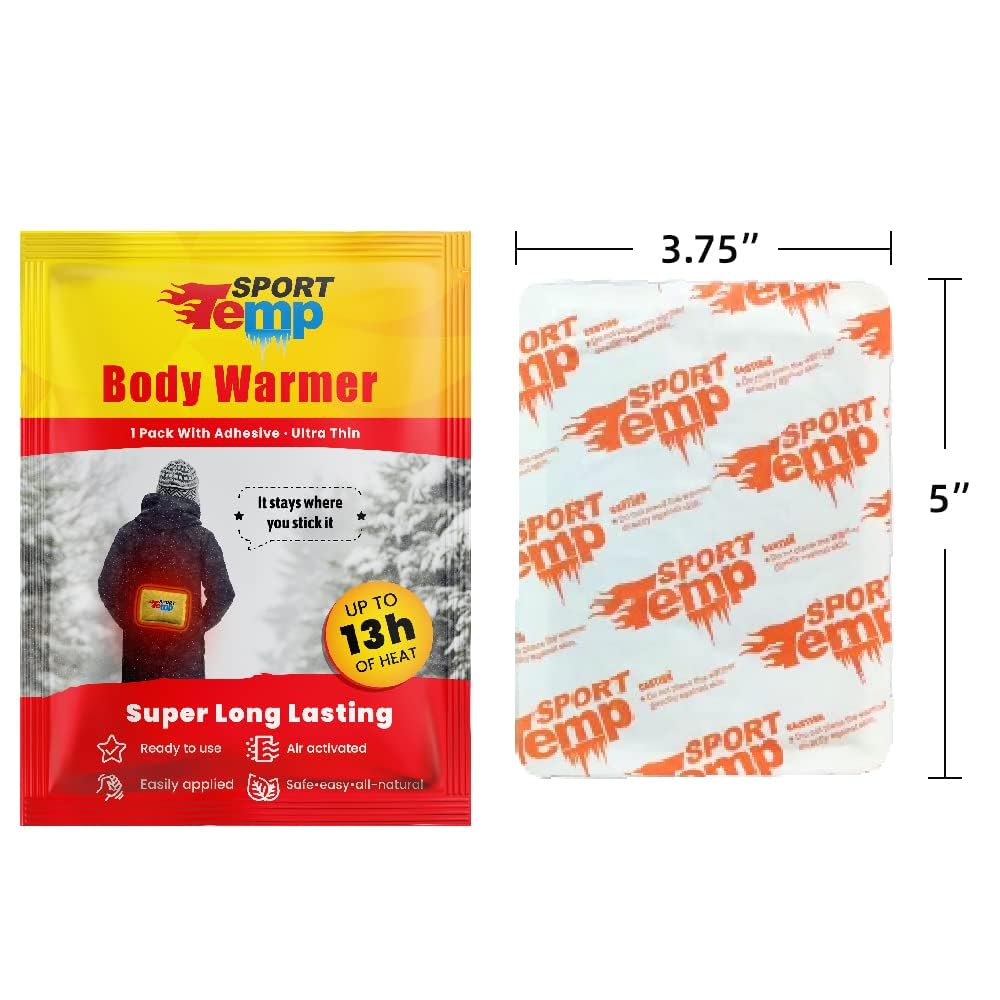 50 Chauffe-Pieds Adhésifs Jetables | Chaleur 10 Heures | Patchs Portable Mains/Pieds | Pour Sport Hiver