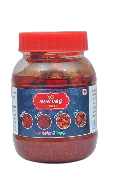 Prawns Pickle (VG Andhra Home Made Prawns Pickle )250grams