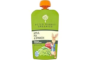 Pumpkin Tree Peter Rabbit Organics, Pea, Spinach and Apple Puree