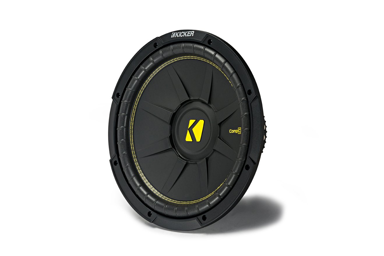 KICKER 12インチウーファー 内蔵アンプ付き Amazon.co.jp: KICKER 12インチベースバンドル - 44CWCD124サブ