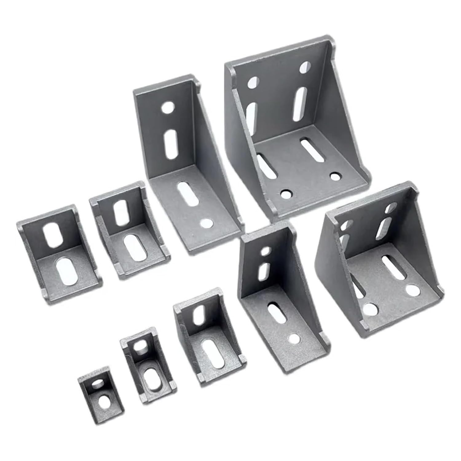 5 Joints CNC Aluminum Profile 3030 Aluminum Profile Extrusion 100mm-1000mm EU Standard 3D Printer Parts Anode Guide Wire Aluminum Profile(150mm)