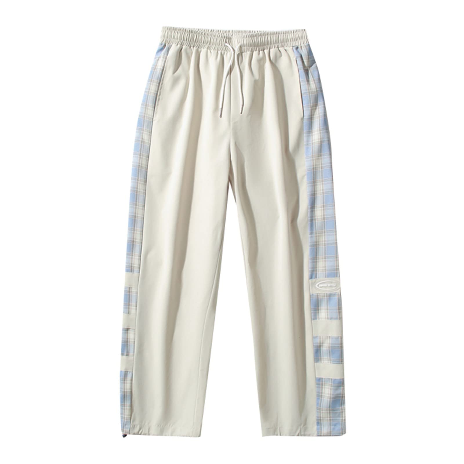 Designer Plaid Pants Designer Cargo Pants Male Spring And