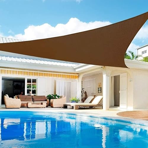 Toldo rectangular de Lehood  Refugio de tela para patio para actividades al aire libre  toldo duradero., Arena