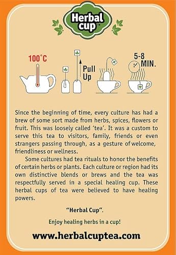 Herbal Cup Ayurveda Turmeric Tea, Organic Ginger & Black Pepper, No Caffeine Herbal Supplement (16 Count, Pack Of 6) #TOP2