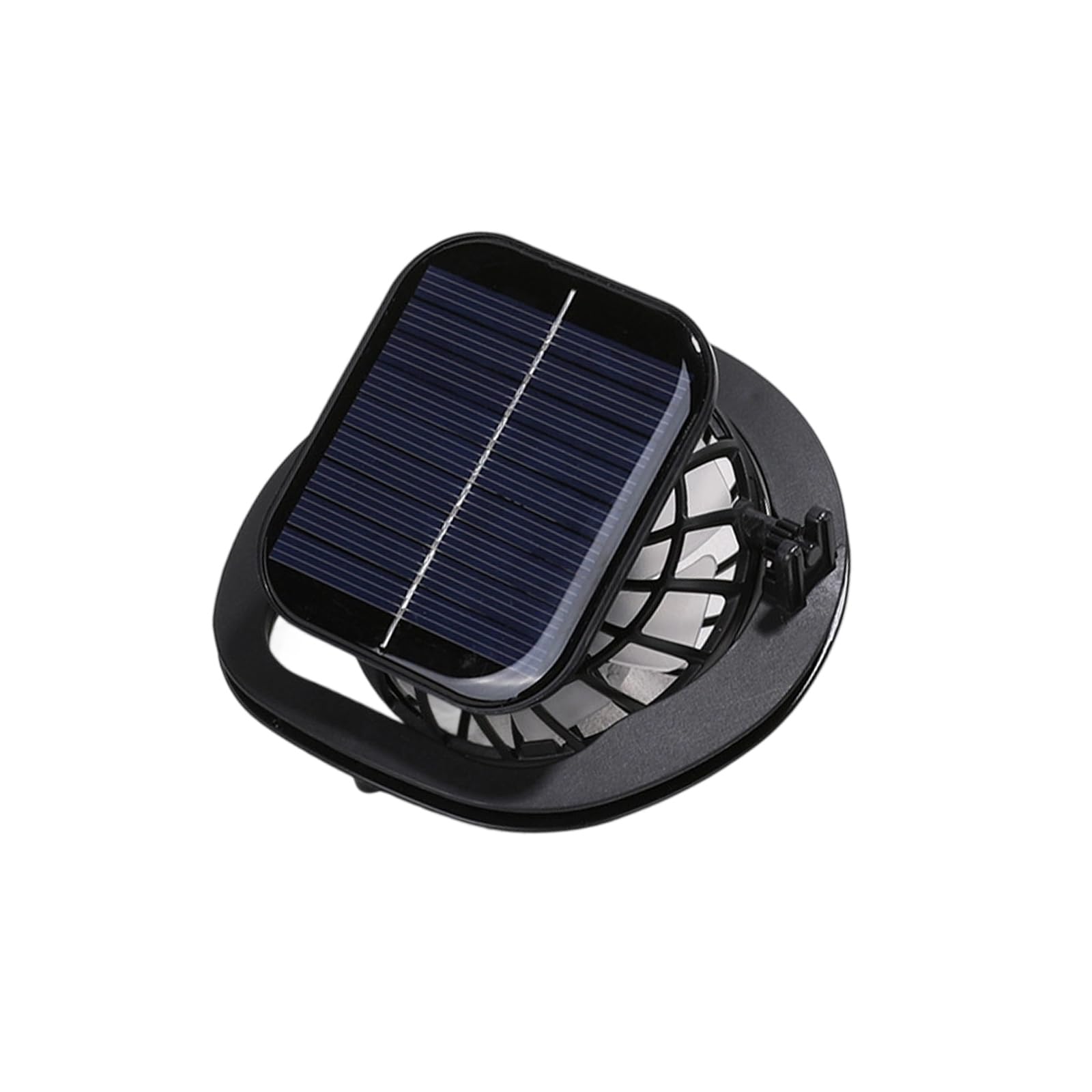 APGLSXY Handheld Solar Clip Fan USB Rechargeable Cooling Outdoor Gear for Cycling Camping Travel Multipurpose Tool Solar USB Rechargeable Clip Fan for Outdoor Hiking Fishing Hat Mounting Cooling Gear