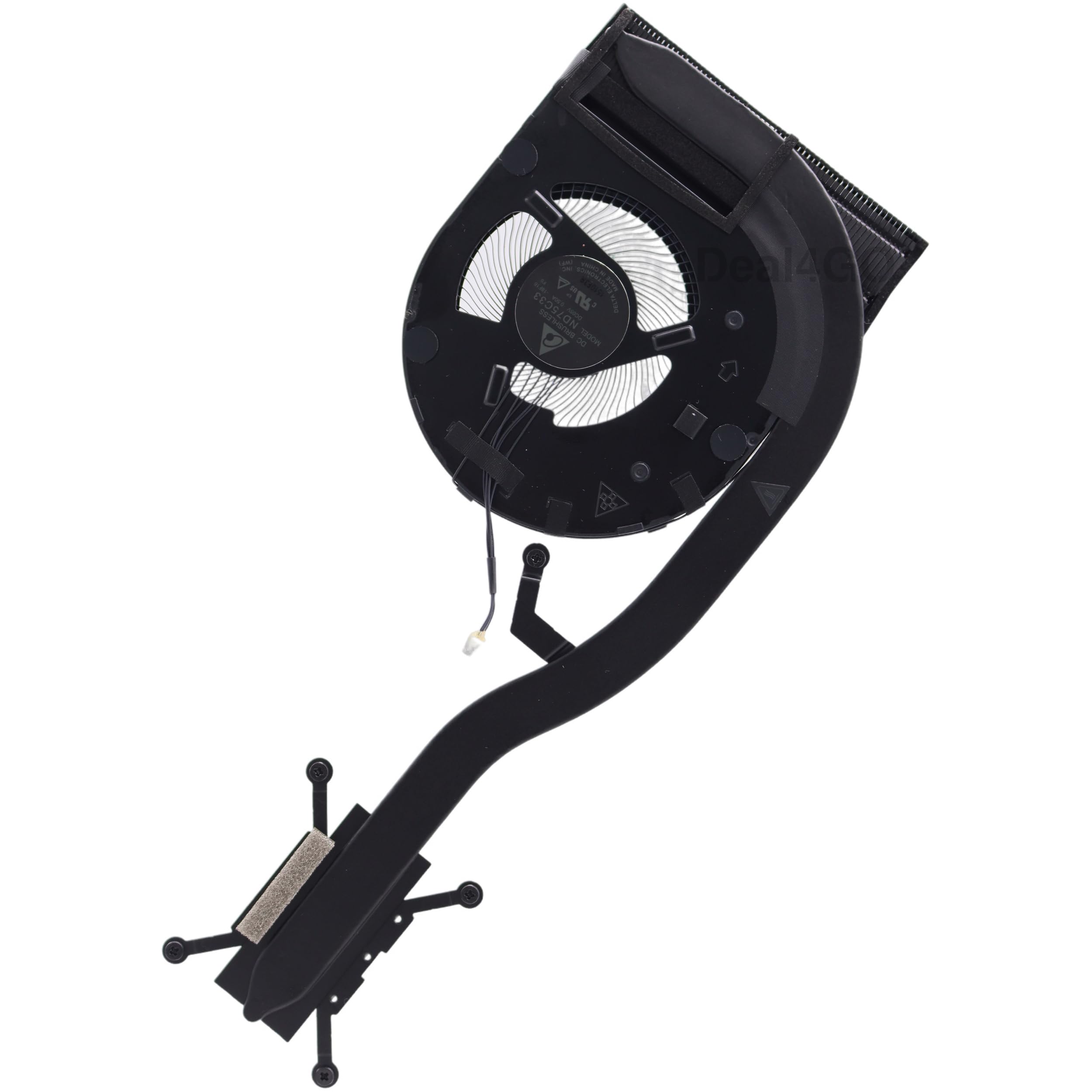 Deal4GO Ventola di raffreddamento CPU Dissipatore Termico Assemblaggio 5H40W36701 01YU189 Ricambio per Lenovo Thinkpad T490 T14 Gen 1 (UMA)