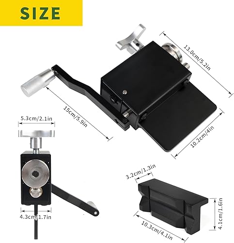 Miniatura 2 de Rodillo de cuentas para tubería de tubo con almohadillas de mandíbula de tornillo de aluminio para tuberías de admisión e intercooler de 58" a 2" ID