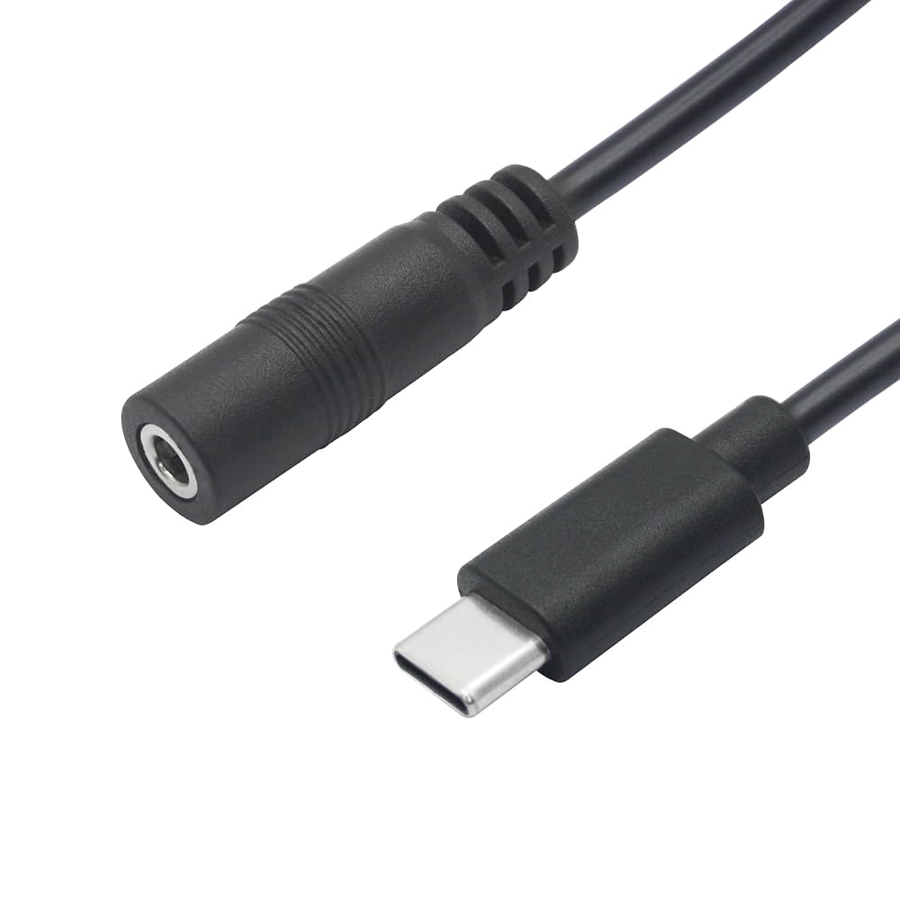 AARRKKページ Amazon.com: Short DC 3.5mm x 1.35mm to USB C Power Cord