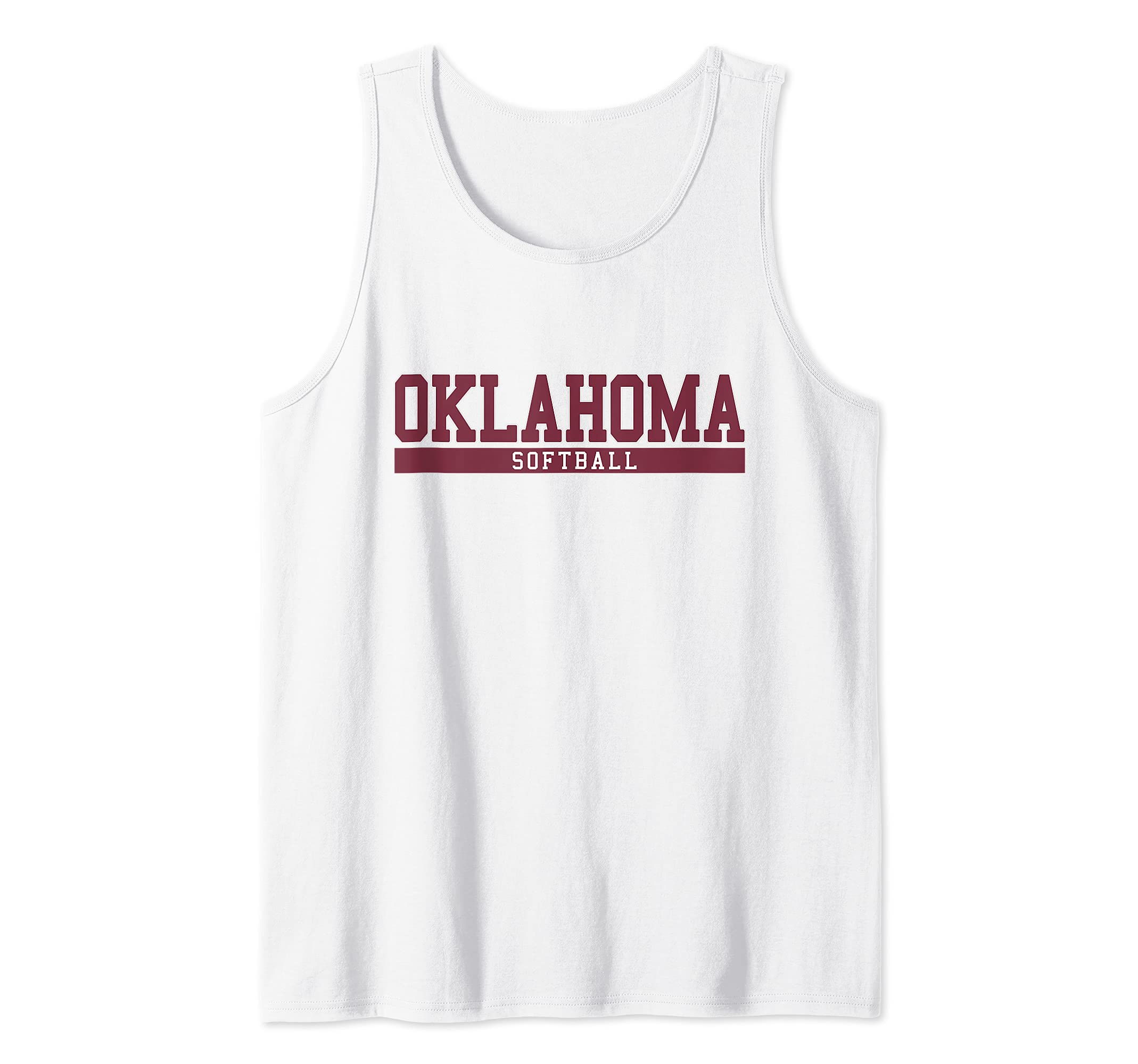 Oklahoma Softball Tank Top