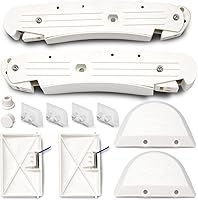 Vista 1 de AXV417WHP - Kit de limpieza de piscina compatible con Hayward Navigator Arneson, kit de mantenimiento combinado de ala y zapata de vaina, biseles