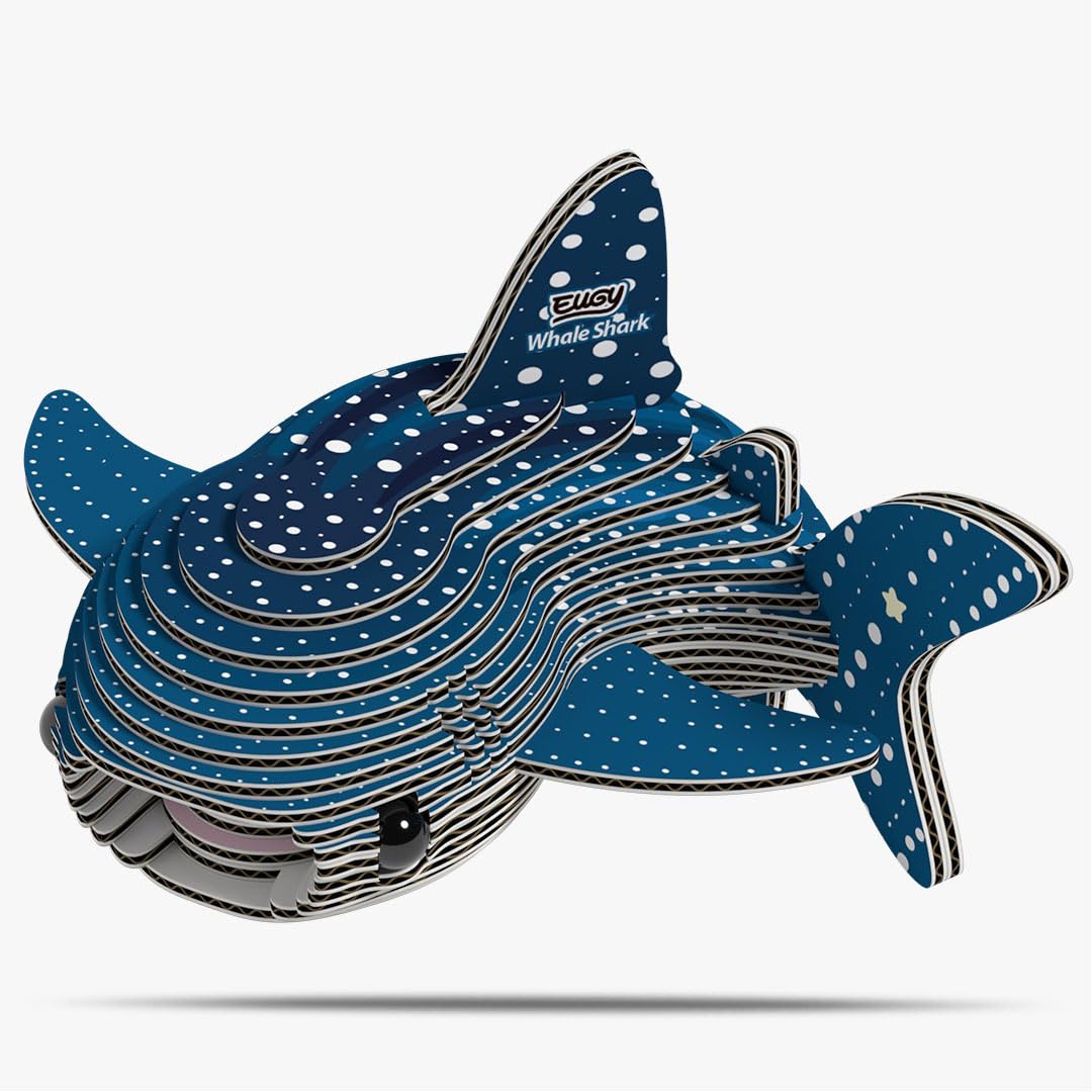 EUGY 3D Whale Shark No.49 Model Craft Kit