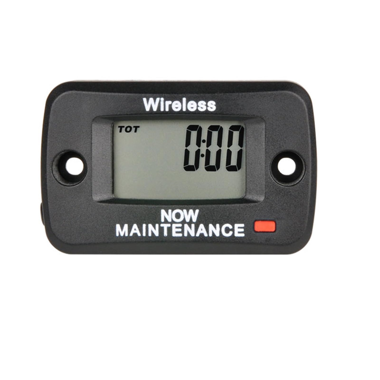 Contador De Horas Inalámbrico Digital Autoalimentado Vibración Activada 5 Grupos Recordatorio Mantenimiento Máquina Conversión Aceite For Nerador MedicióN Precisa