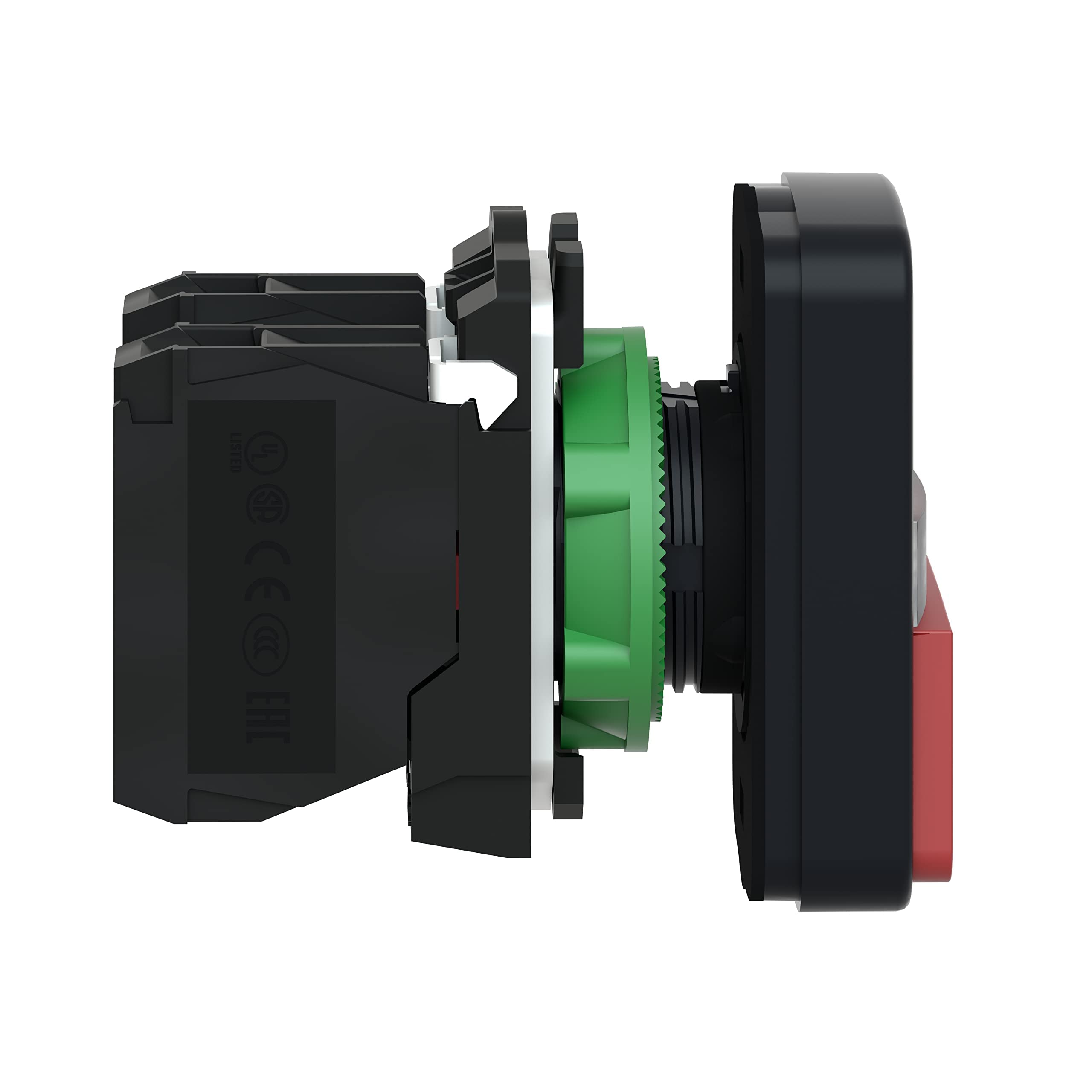 PULS LUM DOBLE VE/RO SAL LED 24V 1NA+1NC