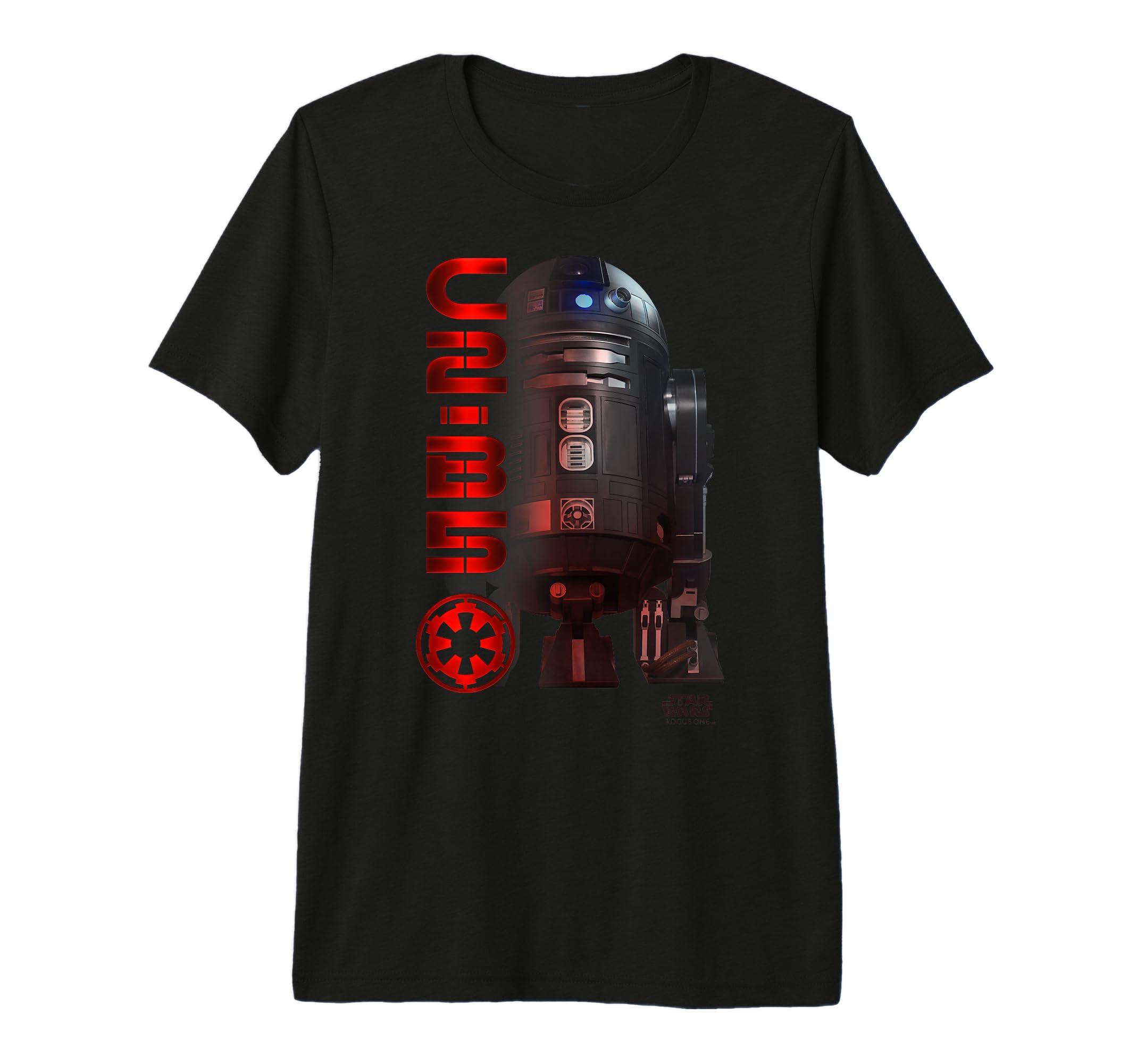 T-shirt Premium Star Wars Rogue One C2-B5 en coton peigné haute densité - 2