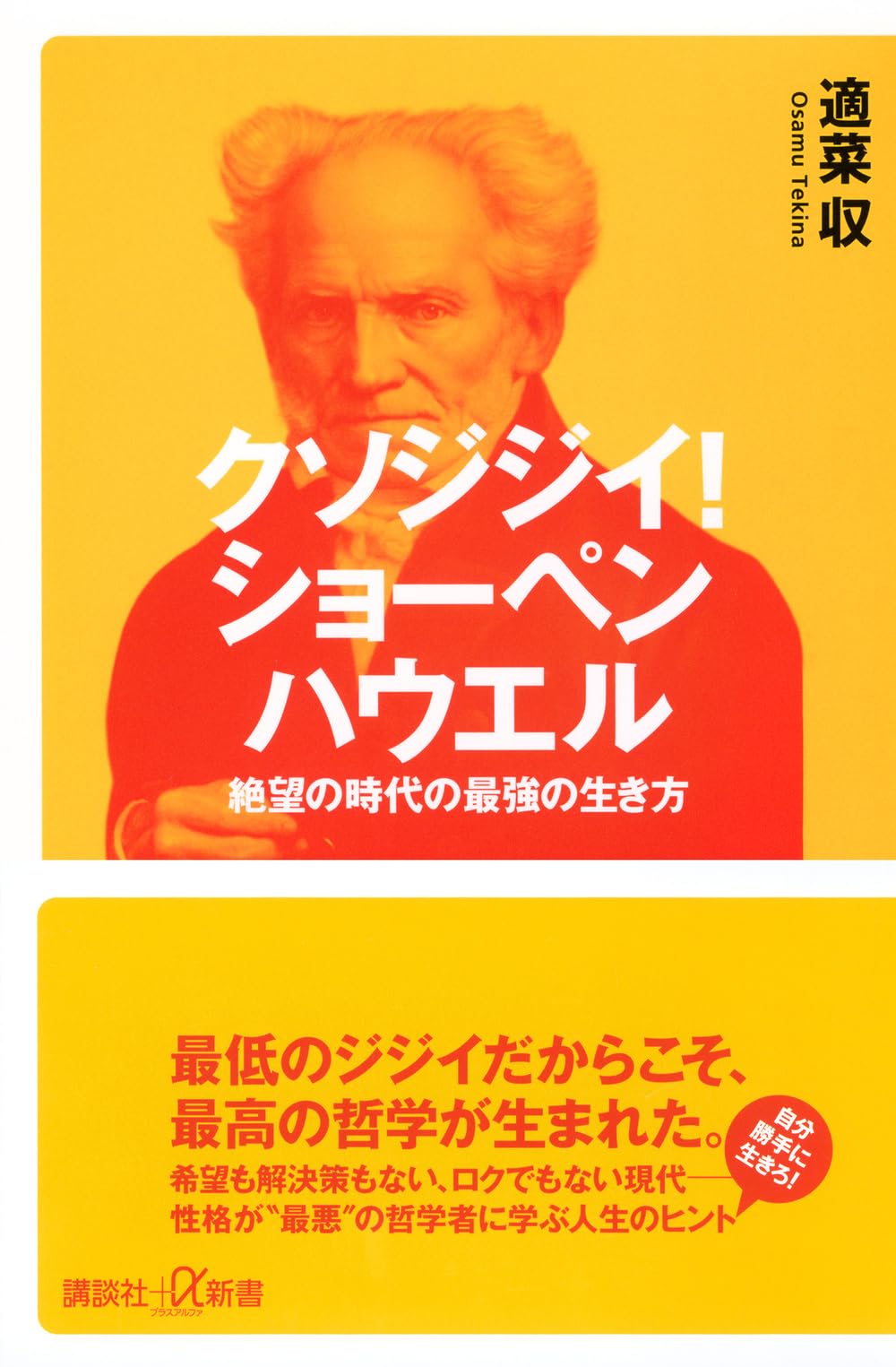 【激レア/入手困難】哲学入門 ショーペンハウエル 角川文庫 クソジジイ! ショーペンハウエル 絶望の時代の最強の生き方 (講談社+α