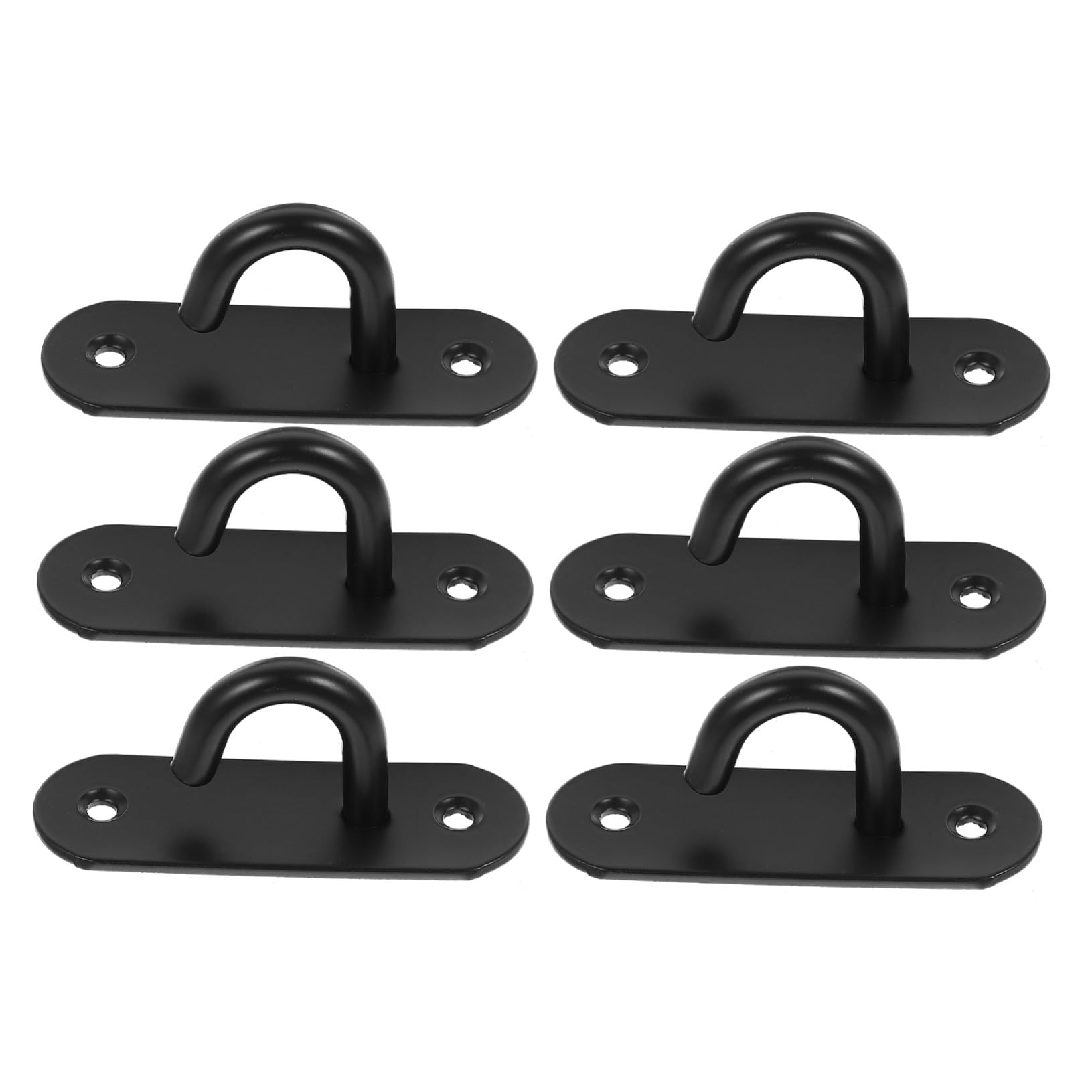 6 Piezas Anclajes Pared Acero Inoxidable para Bandas de Resistencia Montaje Seguro y Duradero para Entrenamiento Fitness y Yoga Casa