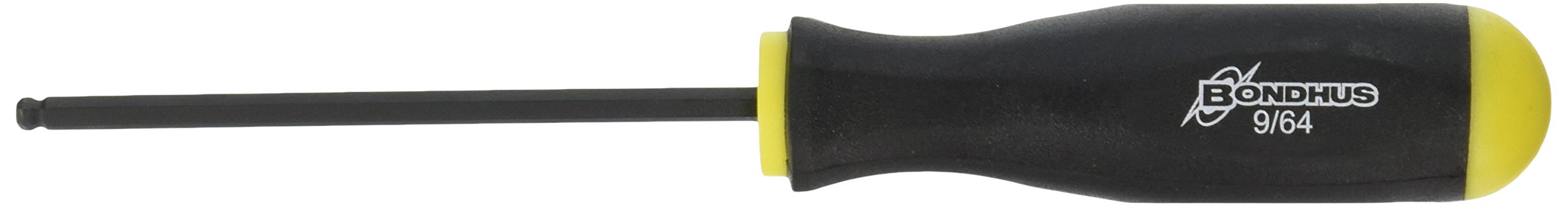 Bondhus Multi Pbs9/64 Prohold Balldriver Hex, 9/64", 74608