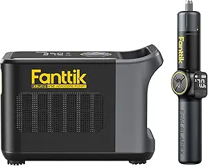 Fanttik Fold S1 APEX 3.7V Cordless Screwdriver & X9 Ultra™ Portable Tire Inflator for Pickup Truck