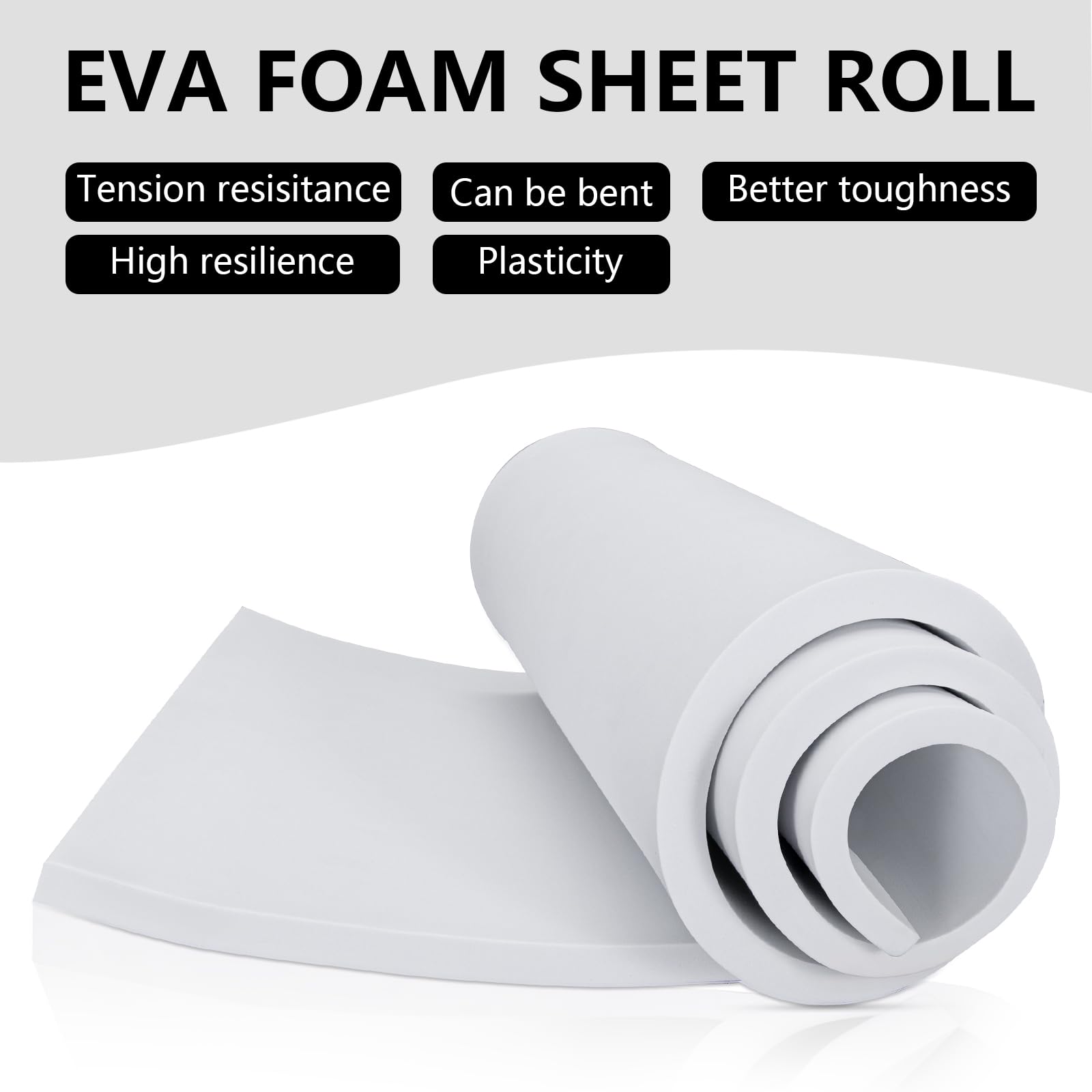 White 15mm EVA Foam Sheets - Image 4