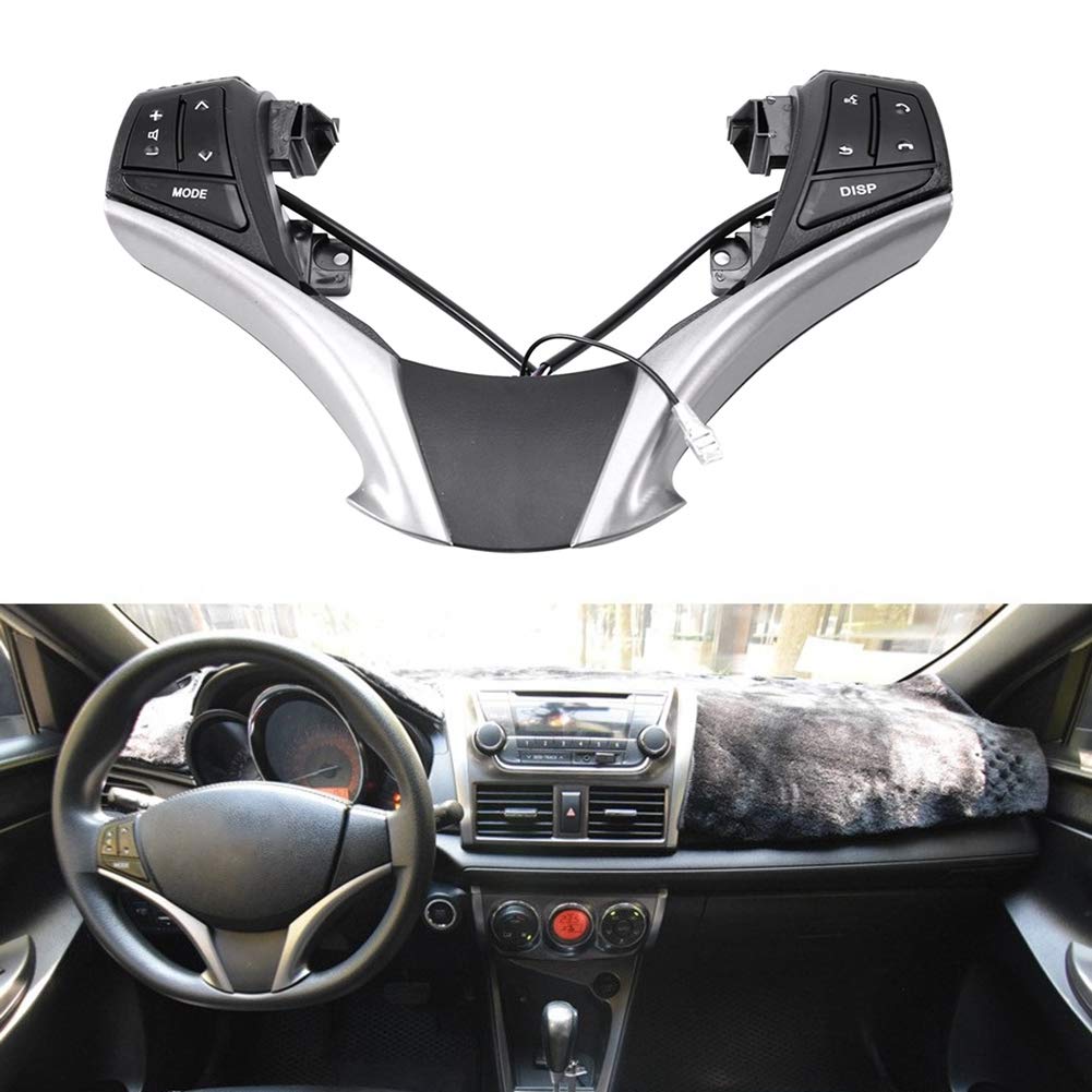 Interruttore di controllo audio 84250-0D120 84250-0D120-E0 volante multifunzione adatto per 2013-2016 10 SchlüSsel