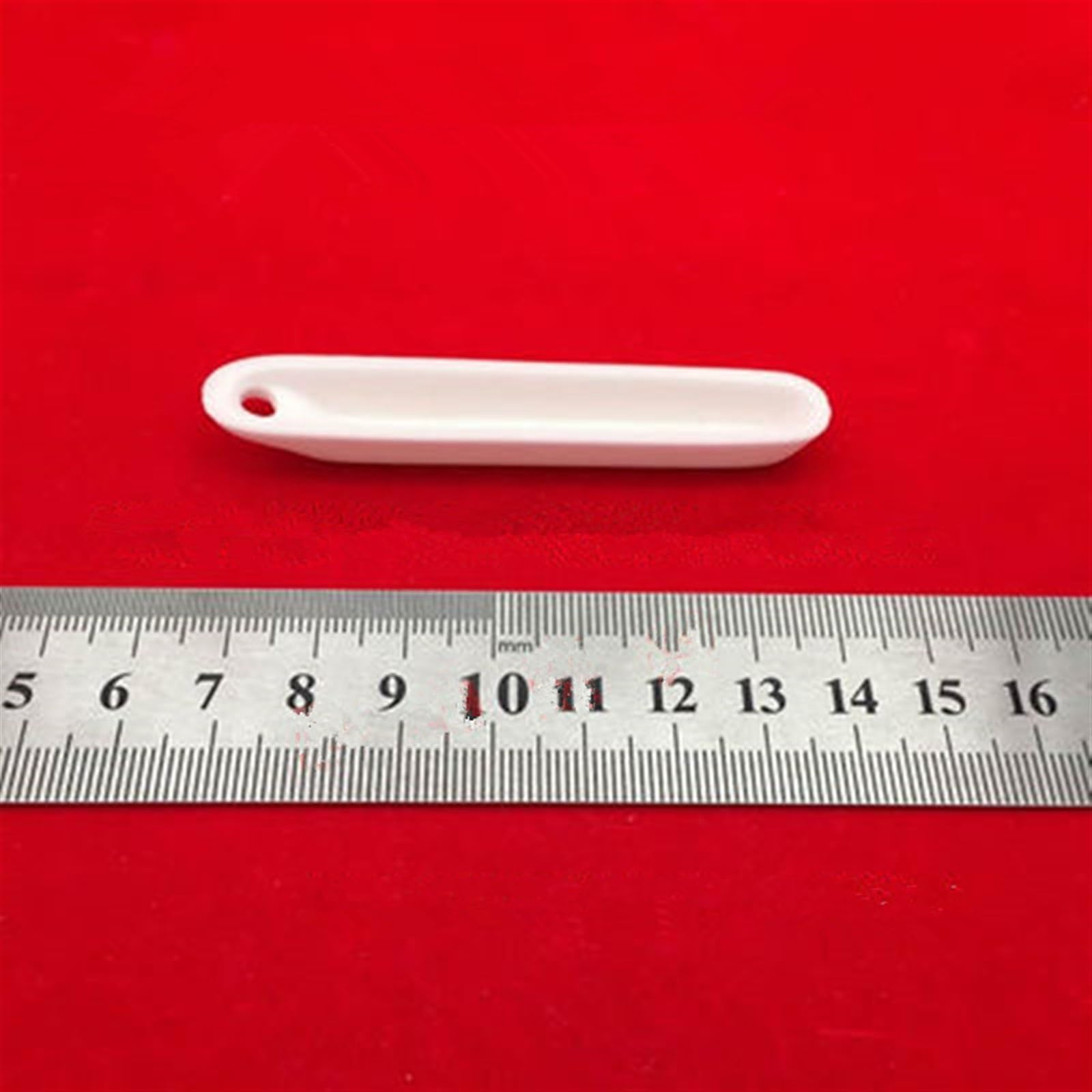 77 * 13 * 8mm / 99.3% Alumina Crucible/Boat/Corundum Crucible/Hole in One side/Al2O3 Ceramic Crucible/Sintered Crucible(with Holes)