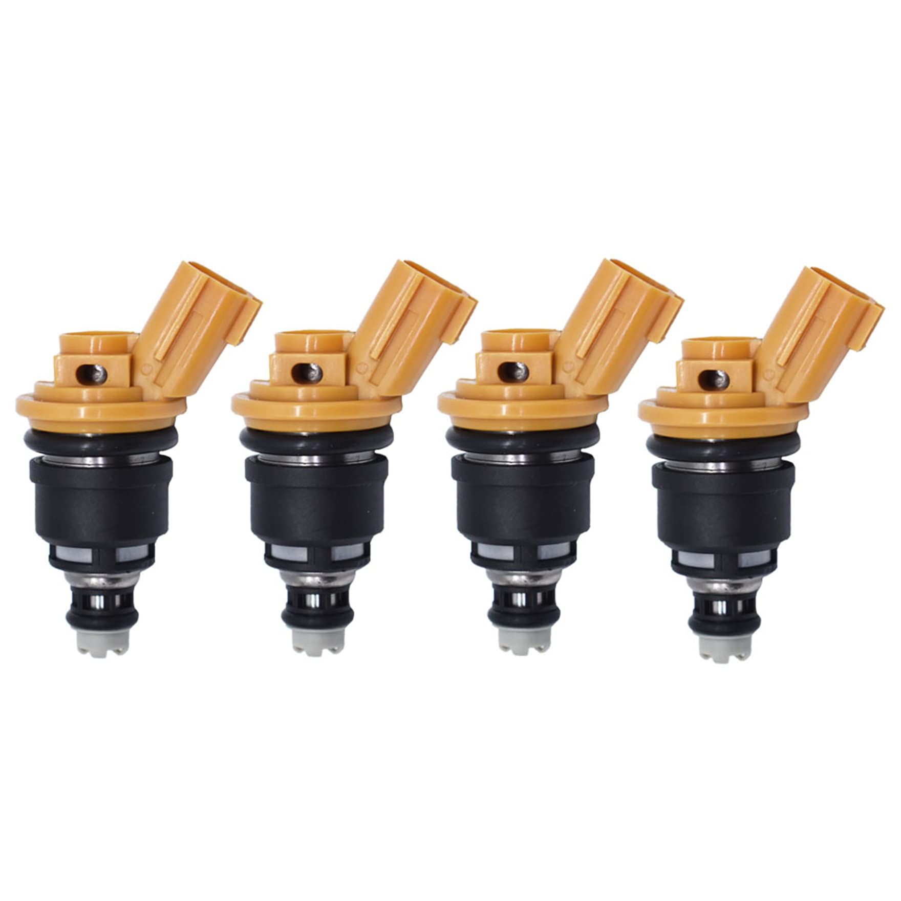 waltyotur 4Pcs Side 555cc Fuel Injectors 16600-RR543 Replacement for Nissan Silvia S13/14/15 SR20DET