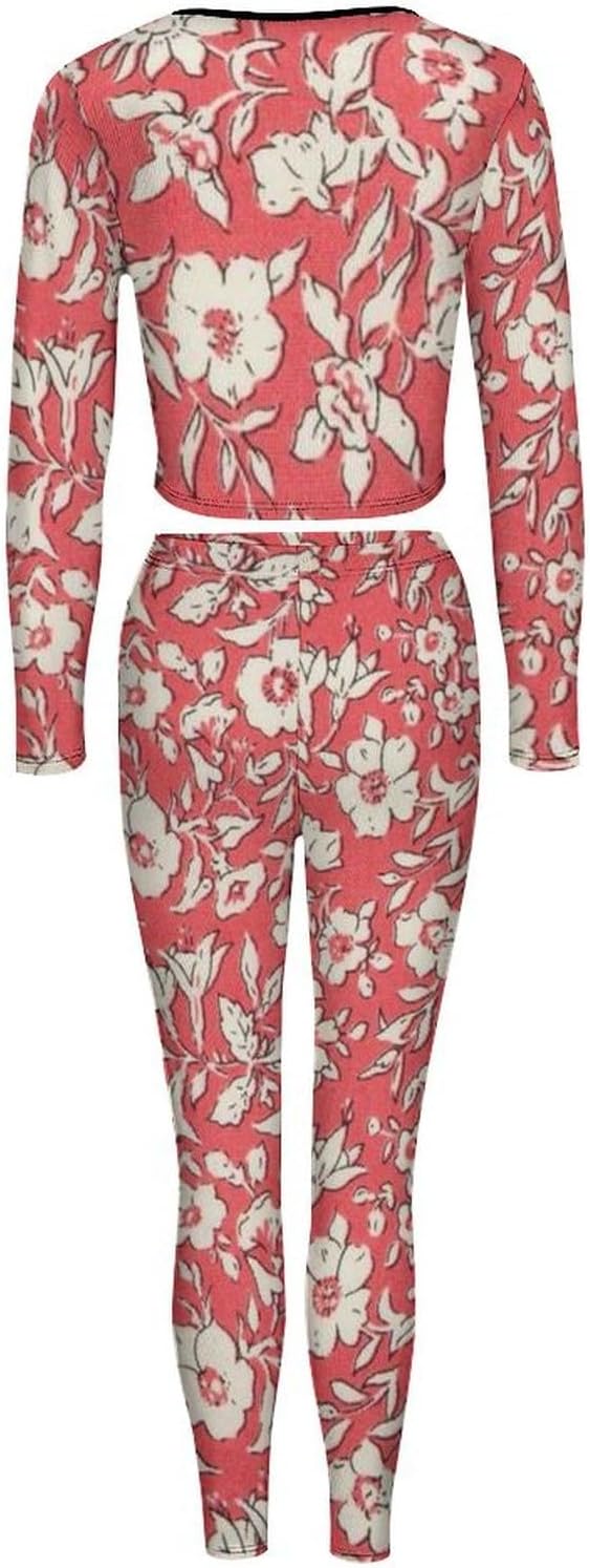 あいのにじょ] 花柄 小花 もよう プリント (423) レディース 長袖