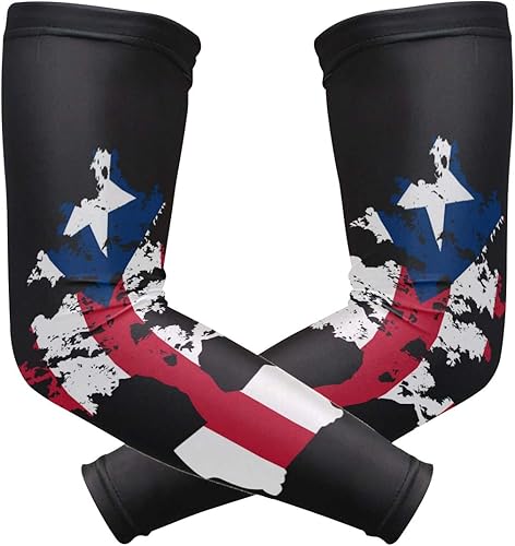 Miniatura 9 de Mangas de sol refrescantes para mujeres, mangas de brazo de béisbol para hombres, manga de compresión para tatuajes para adultos, 1 par