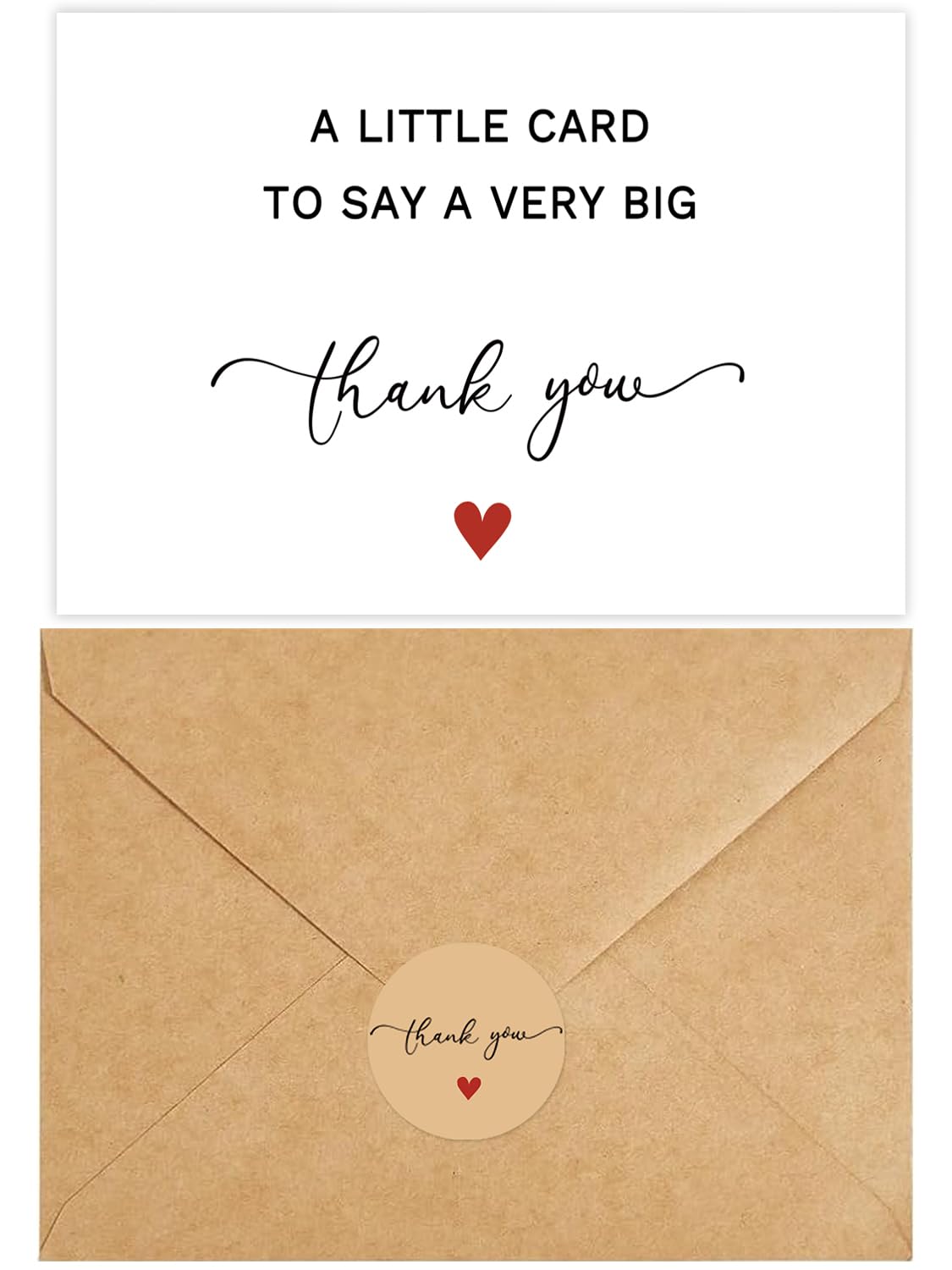 VEEYOL Thank You Cards with Envelopes, Thank You Notes For Wedding, Baby Shower, Graduation, Bridal, Business, Anniversary