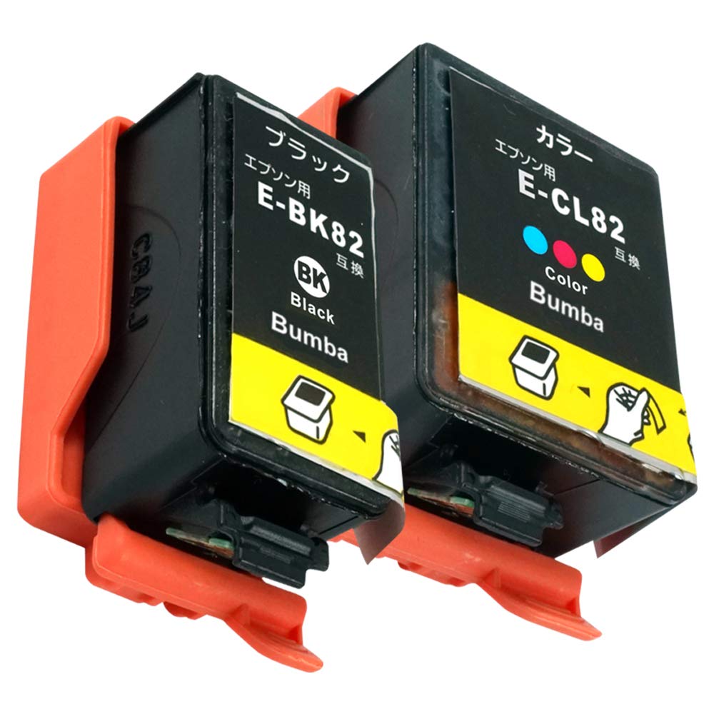 Amazon.co.jp: EPSON（エプソン用）IC4CL82(ICBK82/ICCL82) 4色セット