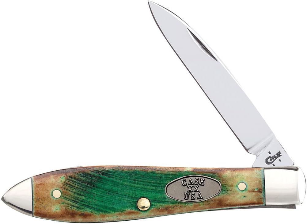 Case Clover Bone Tear Drop Pocket Knife