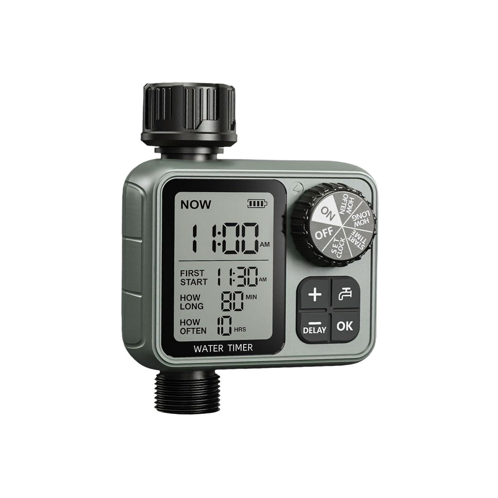 APGLSXY Digital Hose Timer with 1 to 23 Hour Cycle Setting and Strong Construction for Yard Irrigation Waterproof Hose Timer