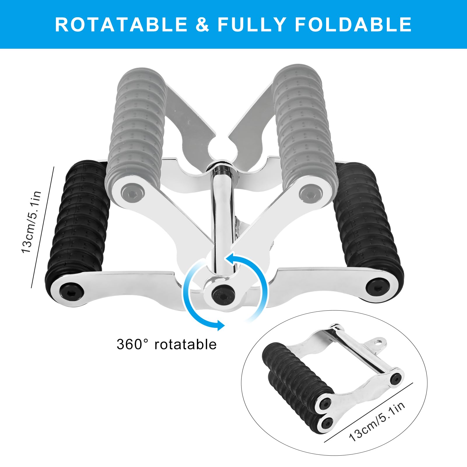 T Bar Row, Maniglia T Bar Bilanciere Landmine per Casa 2 in 1 T Bar Row Attachment per Carrucola Lat Machine T Bar Row Handle Landmine Home Gym Allenamento Muscolare