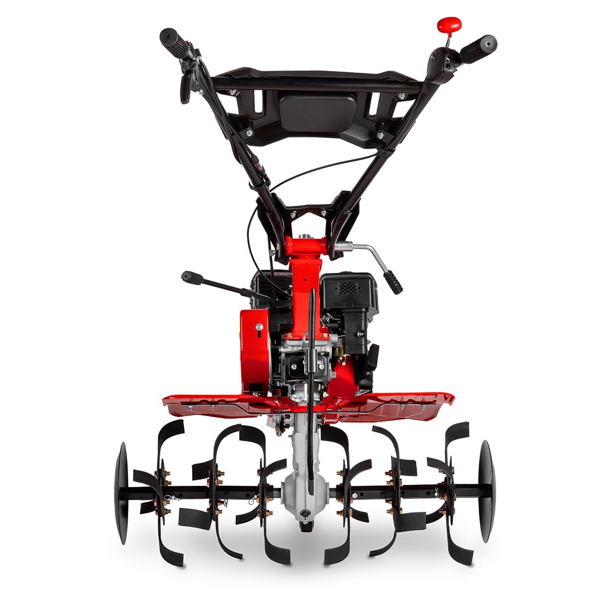 GREENCUT GTC300X - Motoazada de gasolina con motor de 4 tiempos 212cc y 7cv, ancho de trabajo 95cm, 3marchas, fresas de hierro templado intercambiables