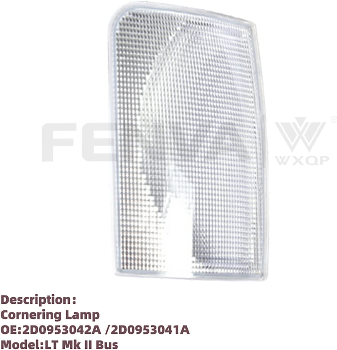 Car Cornering Lamp White Left & Right for VW LT Mk II Bus OE 2D0953041A 2D0953042A